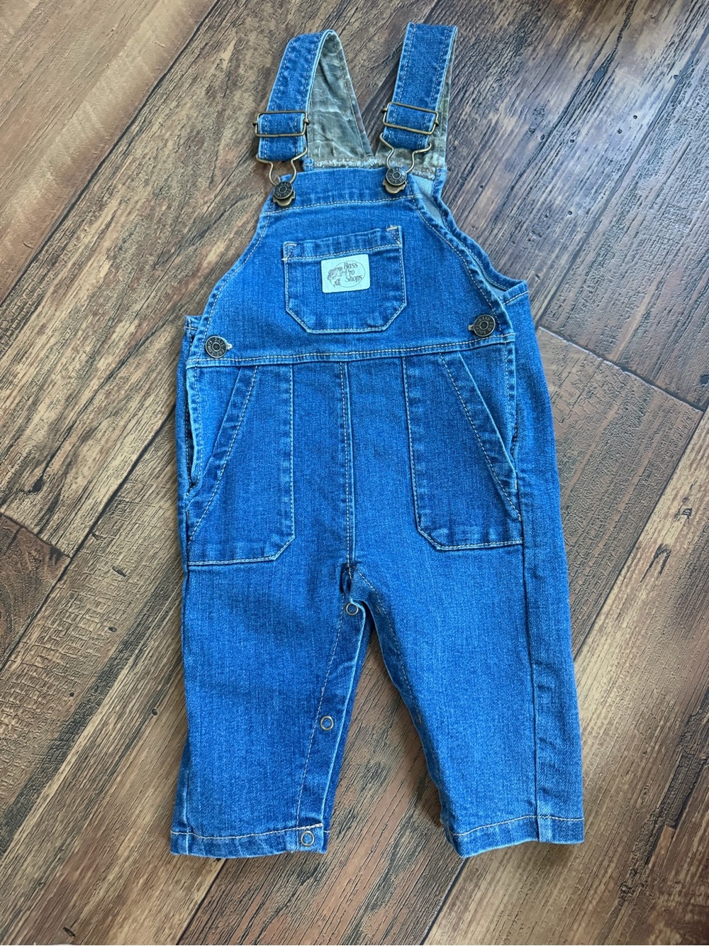 Bass Pro Shops Blue Denim Kids Overalls